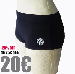 Culotte / Bottom / Short Pole Dance NEGRO básico